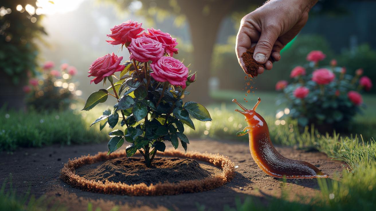 The Coffee Grounds Sprinkle That Repels Slugs and Supercharges Roses at the Same Time
